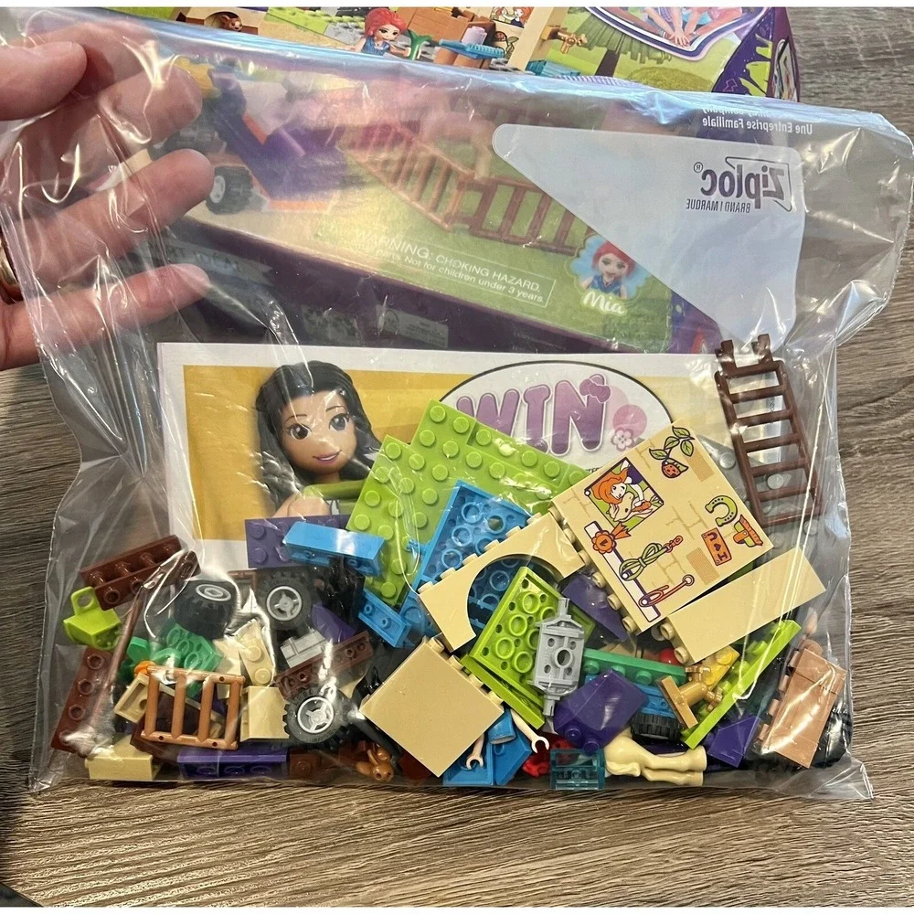 LEGO FRIENDS Set 41361 ~‎ Mia's Foal Stable ~ Assembled Once - Complete